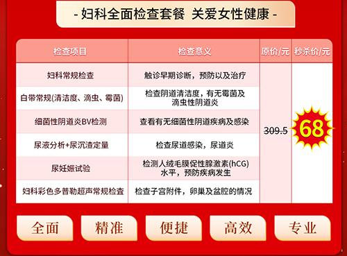 深圳福田婦科醫院陰道炎治療多少錢